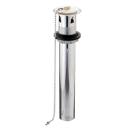 Thrifco Plumbing 22 Gauge 1-1/4 Inch x 8 Inch Chrome Plated Brass Lavatory P.O. 9411034